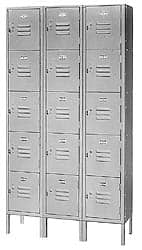 Lyon - 6 Door, 6 Tier, Locker - All Tool & Supply