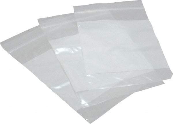 Value Collection - 4 x 6", 2 mil Self-Seal Polybags - Regular-Duty with White Marking Block - All Tool & Supply