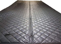 Singer Safety - 8' Long x 48" Wide, Fiberglass Panel - ASTM E-84 Specification, Metallic Gray - All Tool & Supply