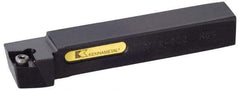 Kennametal - SCRP, Left Hand Cut, 15° Lead Angle, 1/2" Shank Height x 1/2" Shank Width, Positive Rake Indexable Turning Toolholder - 3-1/2" OAL, CP..32.5. Insert Compatibility, Series Screw-On - All Tool & Supply