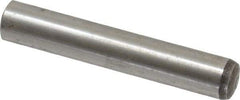 Value Collection - 10mm Diam x 60mm Pin Length Alloy Steel Standard Dowel Pin - C 58-62 Hardness, 37,100 Lb Breaking Strength, 1 Rounded End - All Tool & Supply