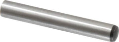 Value Collection - 10mm Diam x 70mm Pin Length Alloy Steel Standard Dowel Pin - C 58-62 Hardness, 37,100 Lb Breaking Strength, 1 Rounded End - All Tool & Supply