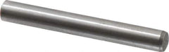 Value Collection - 10mm Diam x 80mm Pin Length Alloy Steel Standard Dowel Pin - C 58-62 Hardness, 37,100 Lb Breaking Strength, 1 Rounded End - All Tool & Supply