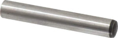 Value Collection - 12mm Diam x 80mm Pin Length Alloy Steel Standard Dowel Pin - C 58-62 Hardness, 53,400 Lb Breaking Strength, 1 Rounded End - All Tool & Supply