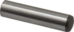 Value Collection - 16mm Diam x 70mm Pin Length Alloy Steel Standard Dowel Pin - C 58-62 Hardness, 94,900 Lb Breaking Strength, 1 Rounded End - All Tool & Supply