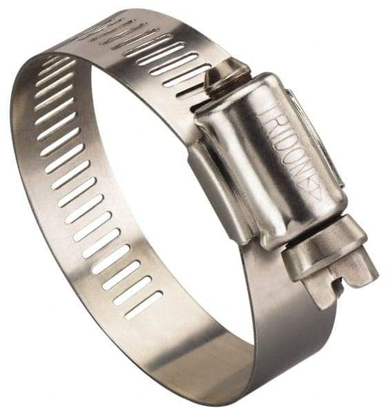 IDEAL TRIDON - SAE Size 116, 5-3/4 to 7-3/4" Diam, Stainless Steel Worm Drive Clamp - 1/2" Wide, Material Grade 201/305, Series 620 - All Tool & Supply