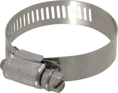 IDEAL TRIDON - SAE Size 24, 1-1/16 to 2" Diam, Stainless Steel Worm Drive Clamp - 1/2" Wide, Material Grade 201/305, Series 620 - All Tool & Supply