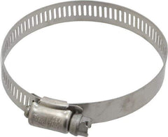 IDEAL TRIDON - SAE Size 40, 2-1/16 to 3" Diam, Stainless Steel Worm Drive Clamp - 1/2" Wide, Material Grade 201/305, Series 620 - All Tool & Supply