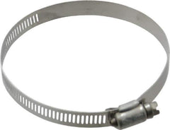 IDEAL TRIDON - SAE Size 60, 3-5/16 to 4-1/4" Diam, Stainless Steel Worm Drive Clamp - 1/2" Wide, Material Grade 201/305, Series 620 - All Tool & Supply