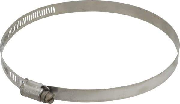 IDEAL TRIDON - SAE Size 88, 4-1/16 to 6" Diam, Stainless Steel Worm Drive Clamp - 1/2" Wide, Material Grade 201/305, Series 620 - All Tool & Supply