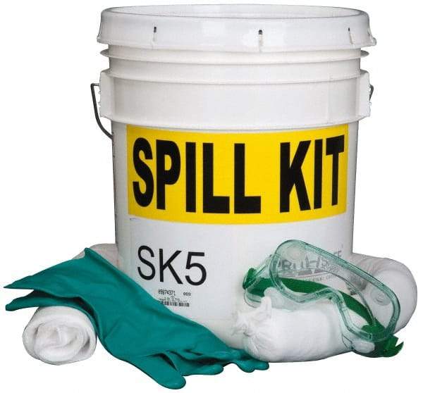 PRO-SAFE - Oil Only Spill Kit - 5 Gal Pail - All Tool & Supply