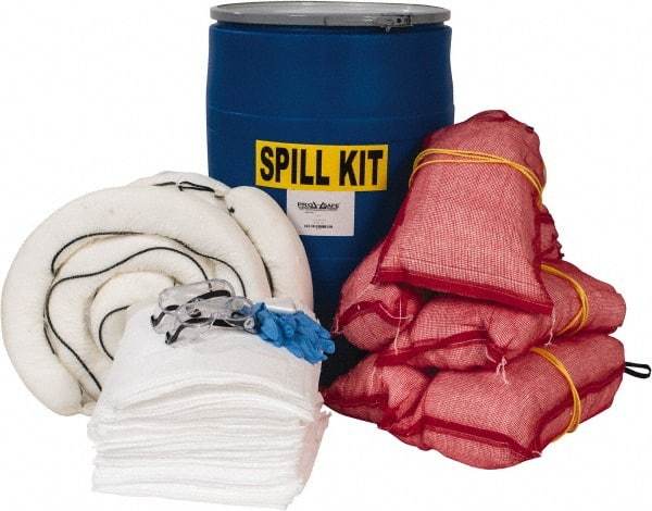 PRO-SAFE - Oil Only Spill Kit - 55 Gal Polyethylene Drum - All Tool & Supply