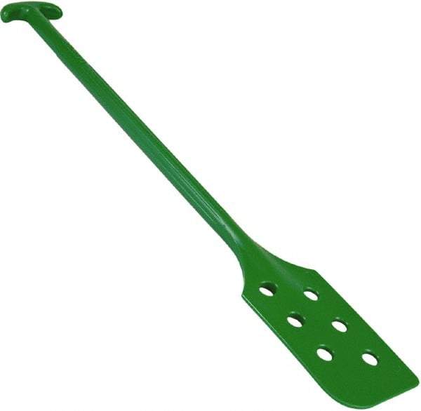 Remco - Green Polypropylene Mixing Paddle with Holes - 40" Overall Length - All Tool & Supply