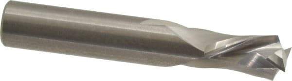 Onsrud - 1/2" Cutting Diam x 7/8" Length of Cut, 2 Flute, Compression Spiral Router Bit - Uncoated, Right Hand Cut, Solid Carbide, 3" OAL x 1/2" Shank Diam, Double Edge, 30° Helix Angle - All Tool & Supply