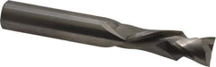 Onsrud - 1/2" Cutting Diam x 1-3/8" Length of Cut, 2 Flute, Compression Spiral Router Bit - Uncoated, Right Hand Cut, Solid Carbide, 3-1/2" OAL x 1/2" Shank Diam, Double Edge, 30° Helix Angle - All Tool & Supply