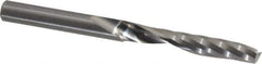 Onsrud - 1/4" Cutting Diam x 1-1/2" Length of Cut, 1 Flute, Upcut Spiral Router Bit - Uncoated, Right Hand Cut, Solid Carbide, 3" OAL x 1/4" Shank Diam, Single Edge, 21° Helix Angle - All Tool & Supply