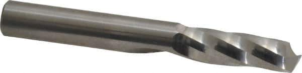 Onsrud - 3/8" Cutting Diam x 1-1/8" Length of Cut, 1 Flute, Upcut Spiral Router Bit - Uncoated, Right Hand Cut, Solid Carbide, 3" OAL x 3/8" Shank Diam, Single Edge - All Tool & Supply