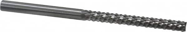 Onsrud - 1/4" Cut Diam, 1/4" Shank Diam, Carbide Double Cut Cylinder Burr - All Tool & Supply