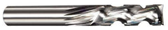 Onsrud - 1/2" Cutting Diam x 2-1/8" Length of Cut, 16 Flute, Burr Spiral Router Bit - Uncoated, Right Hand Cut, Solid Carbide, 4" OAL x 1/2" Shank Diam, Double Edge - All Tool & Supply