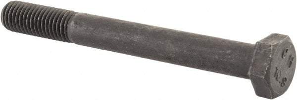 Value Collection - M12x1.75mm Metric Coarse, 110mm Length Under Head Hex Head Cap Screw - Partially Threaded, Grade 10.9 Steel, Uncoated, 19mm Hex - All Tool & Supply