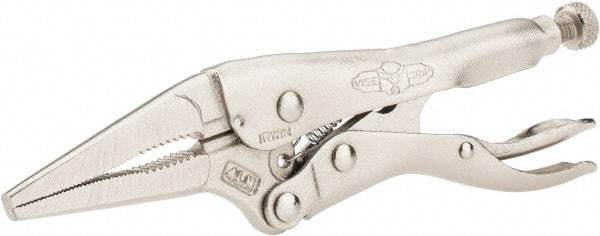 Irwin - 4" OAL Standard Jaw Locking Pliers - 1-5/8" Jaw Opening, Standard Handle - All Tool & Supply