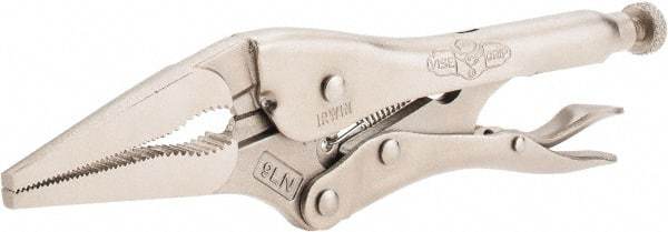 Irwin - 9" OAL Standard Jaw Locking Pliers - 2-7/8" Jaw Opening, Standard Handle - All Tool & Supply