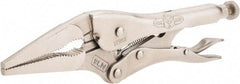 Irwin - 9" OAL Standard Jaw Locking Pliers - 2-7/8" Jaw Opening, Standard Handle - All Tool & Supply