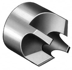 Made in USA - 11/16" Cutter Head Diam, 1/4" Pilot Hole Diam, Solid Carbide Reverse Countersink - All Tool & Supply