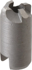 Made in USA - 4 Flutes, 1/4" Diam, 1/8" Pilot Hole Diam, High Speed Steel Reverse Counterbore - All Tool & Supply