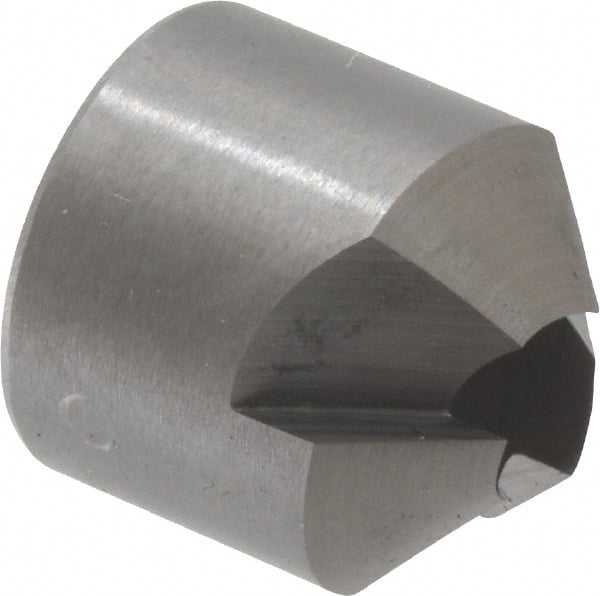 Made in USA - 5/8" Cutter Head Diam, 1/4" Pilot Hole Diam, Solid Carbide Reverse Countersink - All Tool & Supply