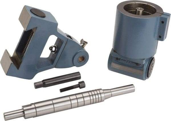 Vectrax - Right Angle Milling Head - Includes 1 Inch Arbor, Arbor Support for R8 Spindle, Horizontal Milling Attachment Including Right Angle Head and R8 in - R8 out - All Tool & Supply