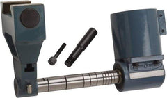 Vectrax - Right Angle Milling Head - R8 Spindle Taper, Compatible with GS 20 Series Manual Milling Machine, Includes 1 Inch Arbor, Arbor Support for NT40 Spindle, Horizontal Milling Attachment Including Right Angle Head and NT40 in - R8 out - All Tool & Supply