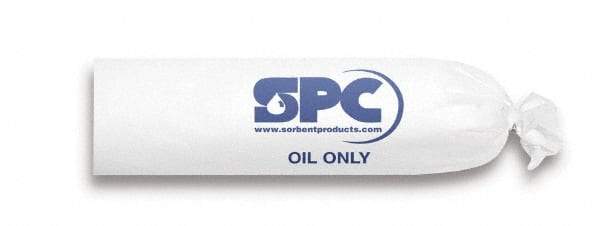 Brady SPC Sorbents - 12 Gal, 8' Long, 3" Diam, Polypropylene Sock - Oil Only - All Tool & Supply