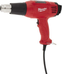 Milwaukee Tool - 140 to 1,040°F Heat Setting, 14.8 CFM Air Flow, Heat Gun - 120 Volts, 11.6 Amps, 1,400 Watts, 10.13' Cord Length - All Tool & Supply