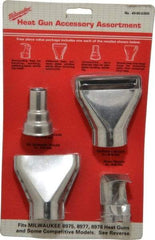 Milwaukee Tool - 4 Piece Heat Gun Accessory Set - For Use with Milwaukee Heat Gun - All Tool & Supply