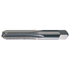 ‎#2-64 UNF 3 Flute H2 HSS Standard Bottoming Chamfer General Purpose Hand Tap- Bright - Exact Industrial Supply