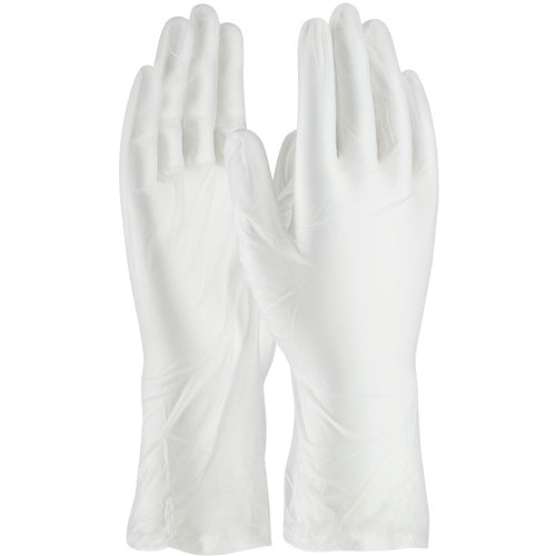 ‎100-2830/M CE Single Use Gloves - Co-Polymer Vinyl - Class 10 - 12 In Length - 5 mil. - Powder Free - Exact Industrial Supply