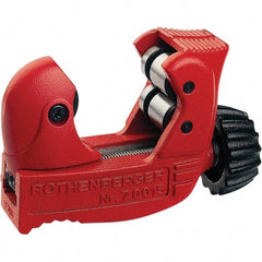 Rothenberger - 1/8" to 1-1/8" Pipe Capacity, Tube Cutter - Cuts Copper, 3-1/4" OAL - All Tool & Supply