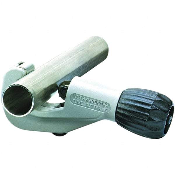 Rothenberger - 1/4" to 1-3/8" Pipe Capacity, Tube Cutter - Cuts Stainless Steel, 6" OAL - All Tool & Supply