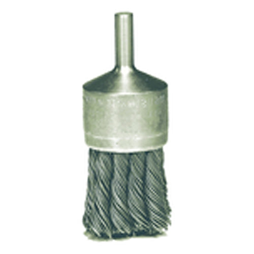 ‎1-1/8″ Knot Wire End Brush, .014″ Steel Fill, Retail Pack - All Tool & Supply