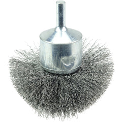 2 3/4″ Diameter - Steel Wire Flared End Brush - All Tool & Supply