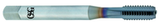 1-8 Dia. - H3 - 5 FL - VC10- TiCN - Bottoming - Straight Flute Tap - All Tool & Supply