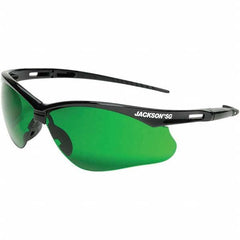 Jackson Safety - Safety Glasses Type: Welding Lens Color Family: Green - All Tool & Supply