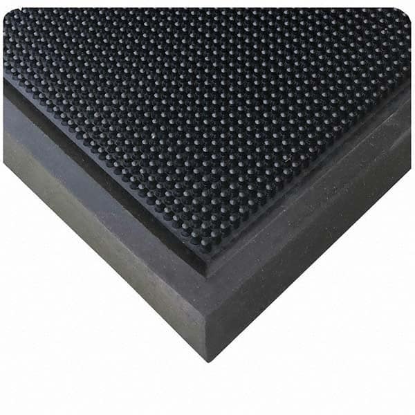 Wearwell - 24" Long x 16" Wide, Natural Rubber Surface, Boot Scrape Surface Entrance Matting - All Tool & Supply