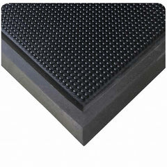 Wearwell - 36" Long x 24" Wide, Natural Rubber Surface, Boot Scrape Surface Entrance Matting - All Tool & Supply