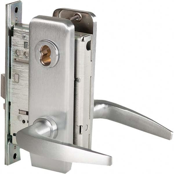 Best - Office Lever Lockset for 1-3/4" Thick Doors - All Tool & Supply