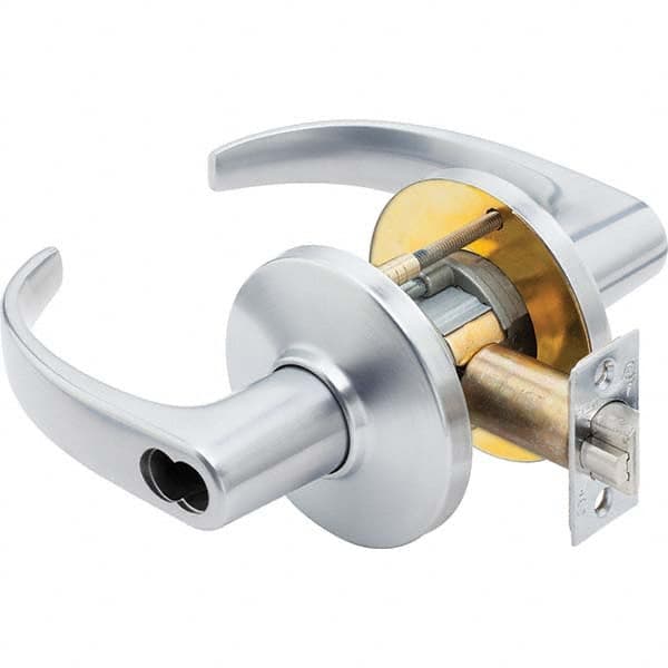 Best - Classroom Lever Lockset for 1-3/4 to 2-1/4" Thick Doors - Exact Industrial Supply