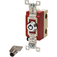 Bryant Electric - Key Switches Switch Type: 4 Tumbler Switch Sequence: On-Off - All Tool & Supply