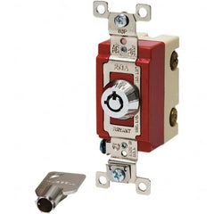 Bryant Electric - Key Switches Switch Type: 4 Tumbler Switch Sequence: On-Off - All Tool & Supply