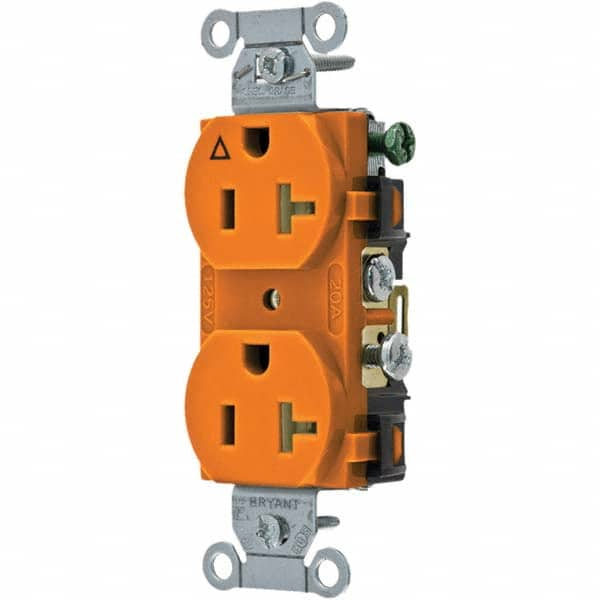 Bryant Electric - Straight Blade Receptacles Receptacle Type: Duplex Receptacle Grade: Commercial - All Tool & Supply